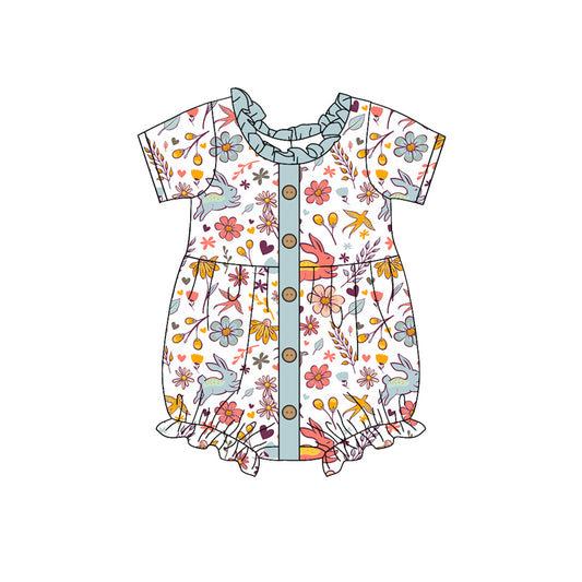 Cute Easter bunny romper preorder