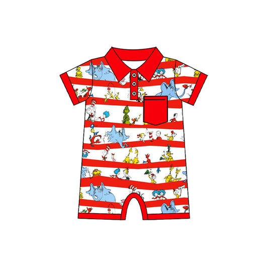 Toddle baby boy doctor romper preorder