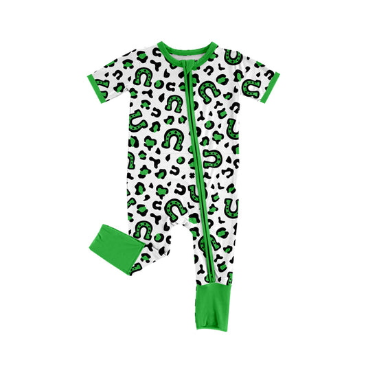 Toddle baby boy Saint Patrick's Day romper preorder