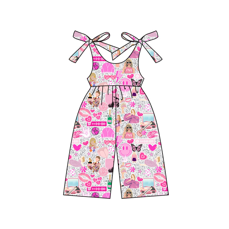 baby girls country music singer wide leg jumpsuit preorder