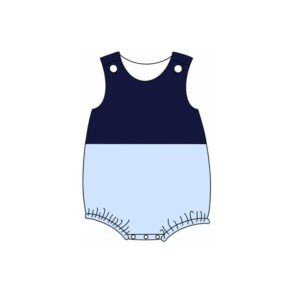 Toddle baby blue color summer romper preorder