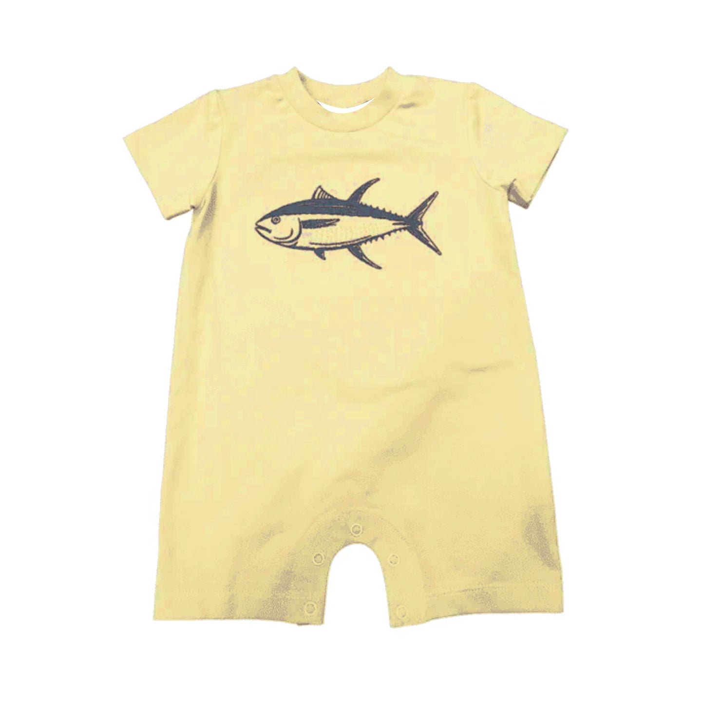 Toddle baby boy fish print romper preorder
