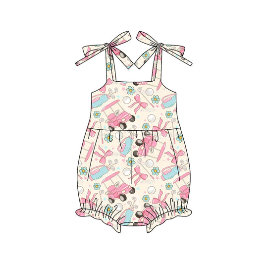 Toddle girls golf design summer romper preorder