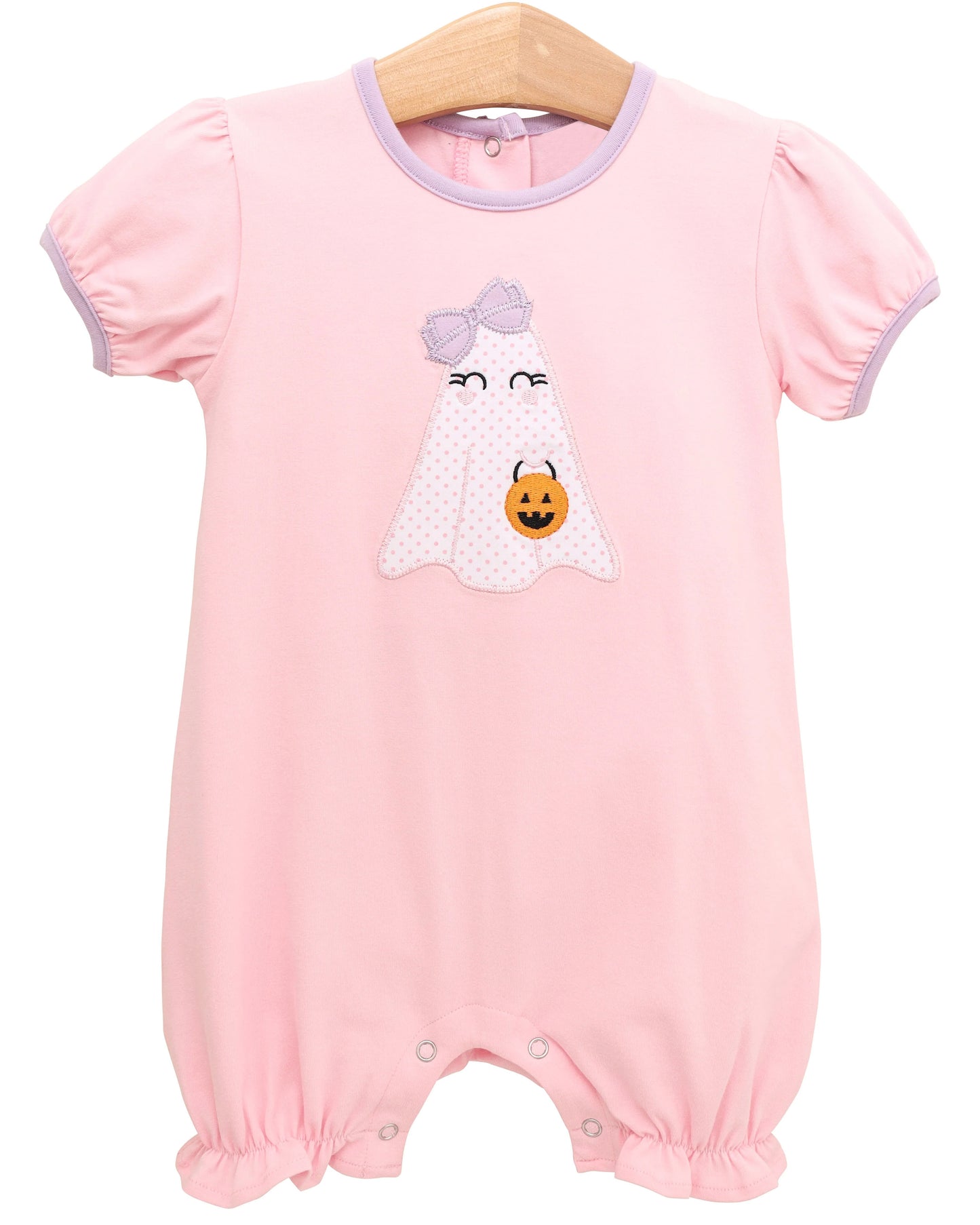 Toddle baby Halloween ghost pumpkin design romper preorder