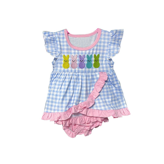 baby girl Easter bunny bummies outfit preorder