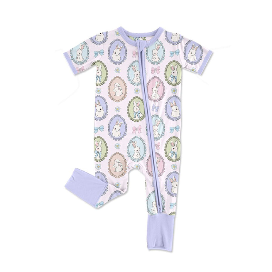 Toddle girls Easter bunny romper preorder