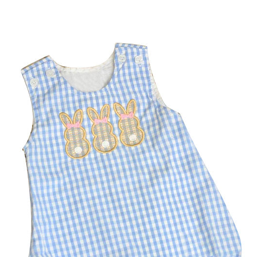 Easter bunny toddle girl holiday romper preorder