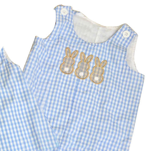 Easter bunny toddle boy holiday romper preorder