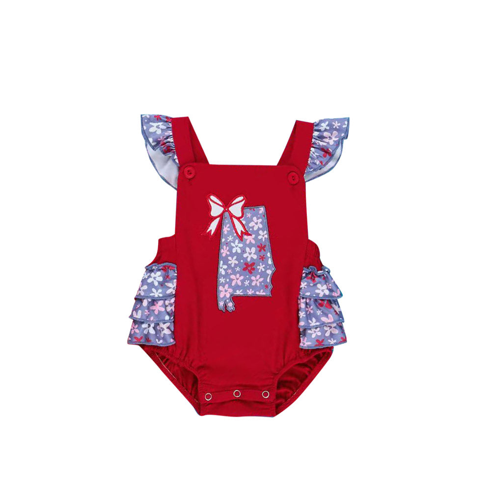 Toddle girls floral design romper preorder