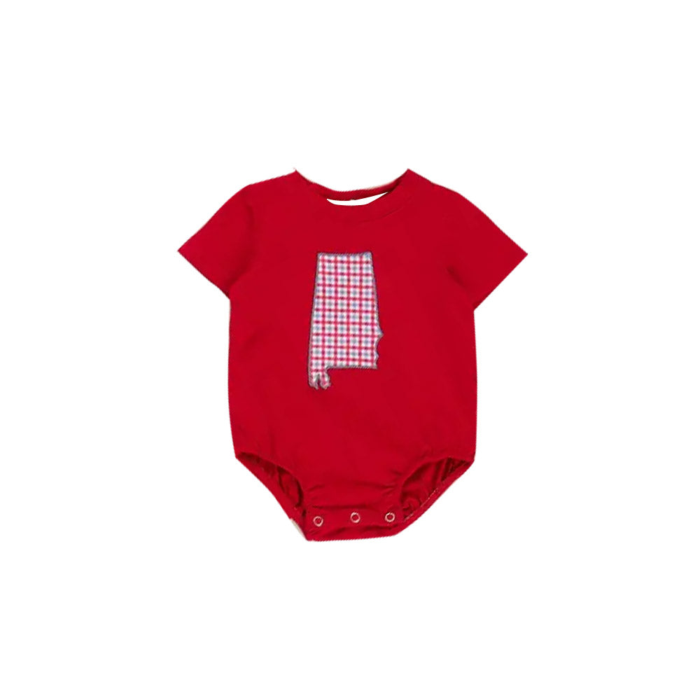 Toddle boy floral design romper preorder