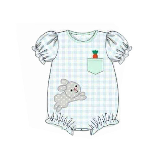 Easter bunny toddle baby girls  romper preorder