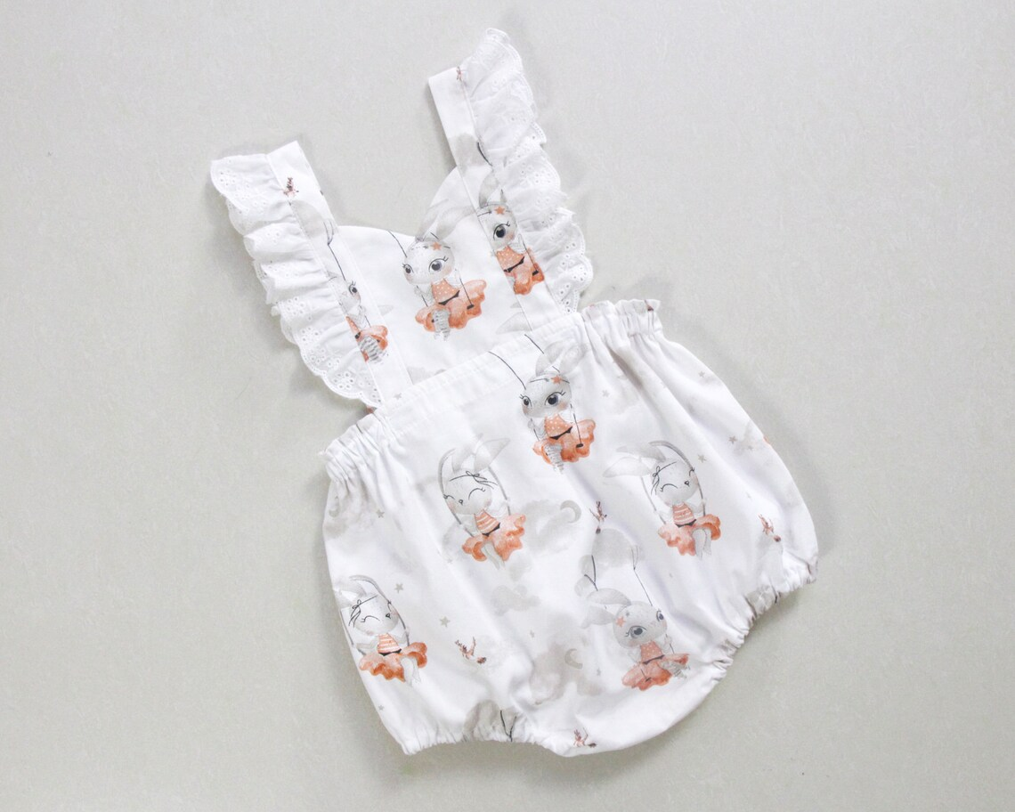 Toddle baby easter bunny romper preorder