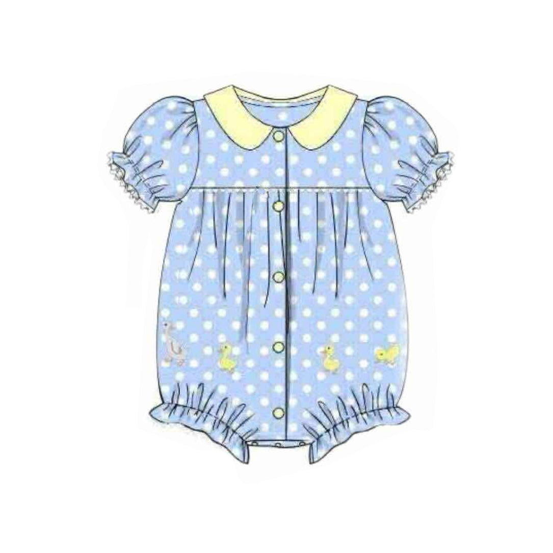 Toddle baby girls goose romper preorder