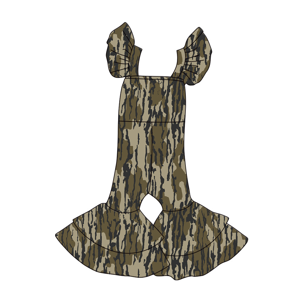 Toddle girls camo jumpsuit preorder