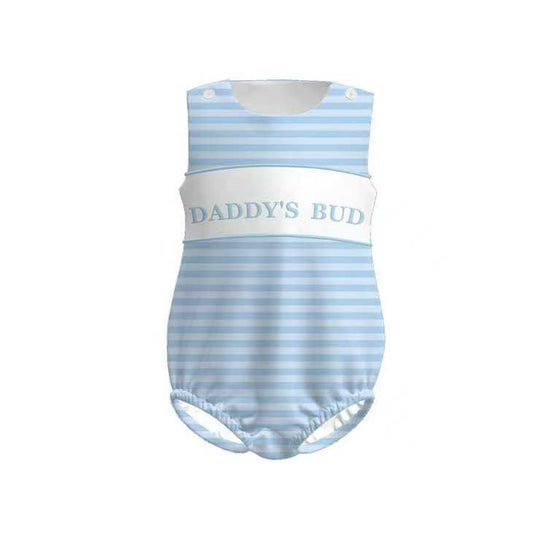 Daddys bud toddle boy summer romper preorder