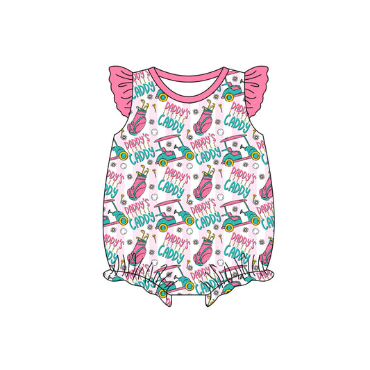 Daddys caddy toddle baby short sleeve romper preorder