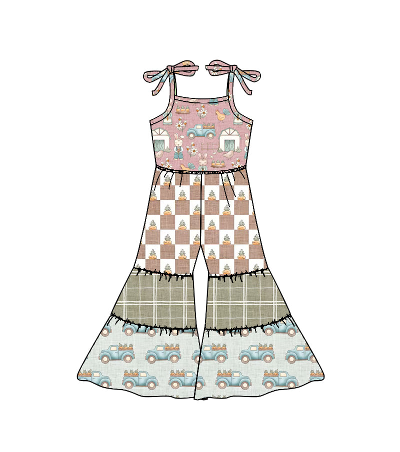 Toddle girls easter bunny design jumpsuit preorder