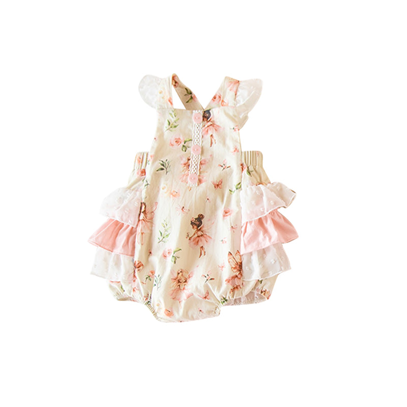 Ballet girl design toddle baby girl romper preorder