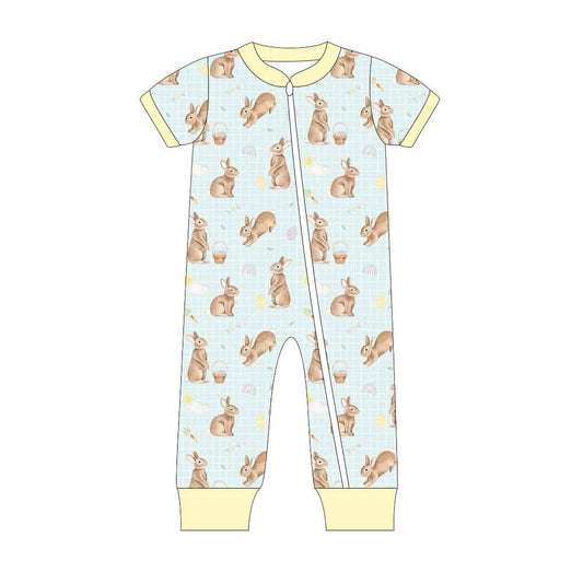 Easter bunny toddle baby romper preorder