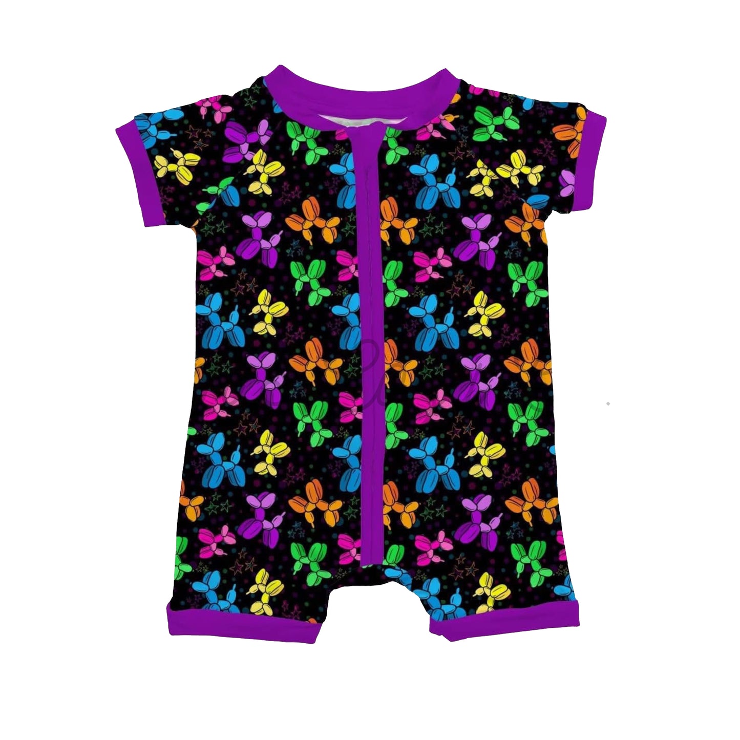 Colorful design toddle baby summer romper preorder