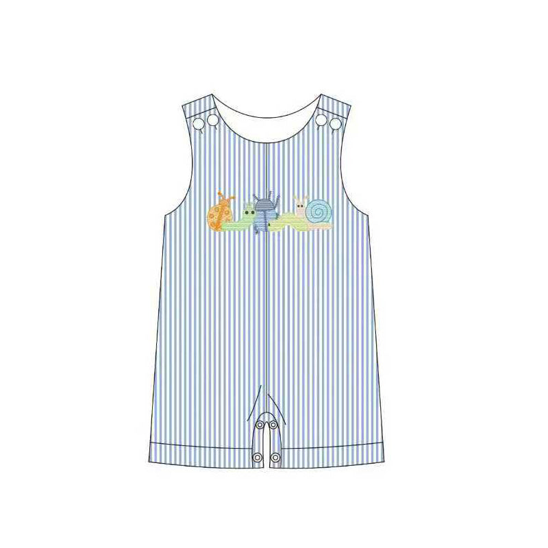 Snail design toddle baby summer romper preorder
