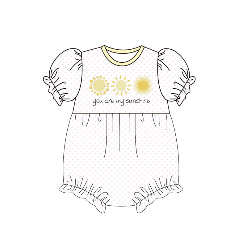Sunshine design toddle baby girl summer romper preorder