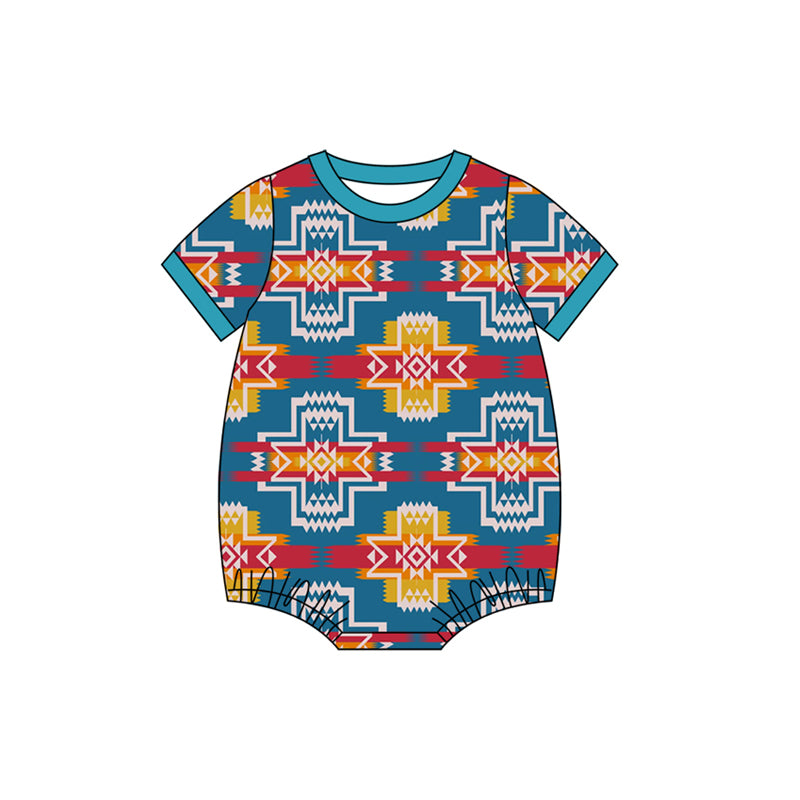 Toddle baby boy western romper preorder