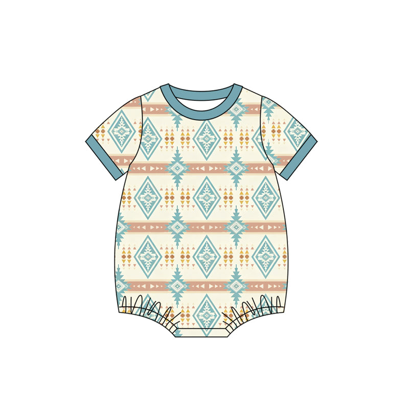 Toddle baby boy western romper preorder