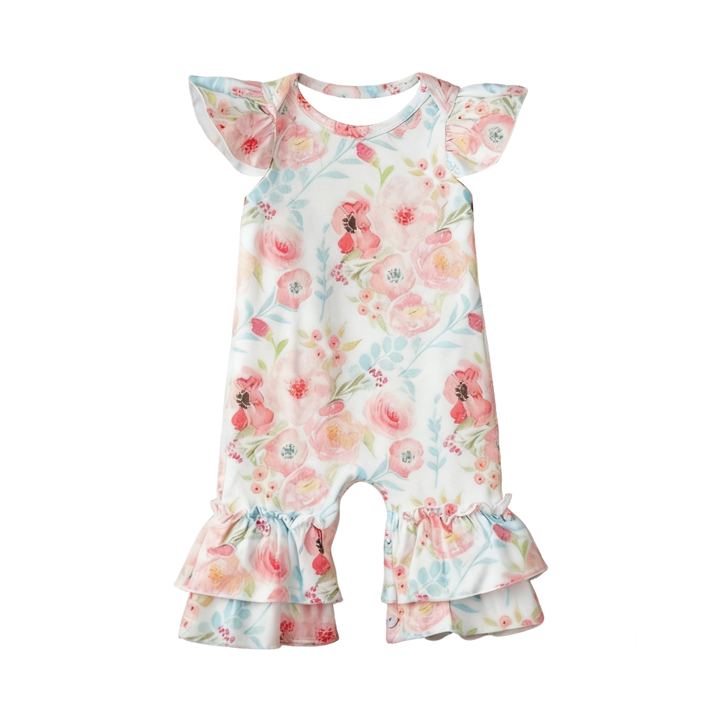 Toddle baby girls summer floral romper preorder