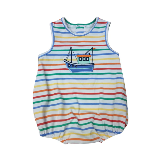 Toddle baby sailboat romper preorder