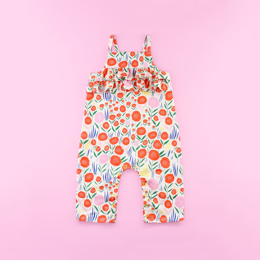 Flowers design toddle baby romper preorder