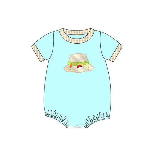 Fishing design toddle baby romper preorder