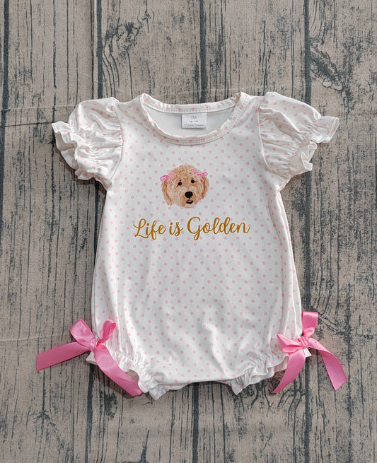 Life is golden toddle baby  romper preorder