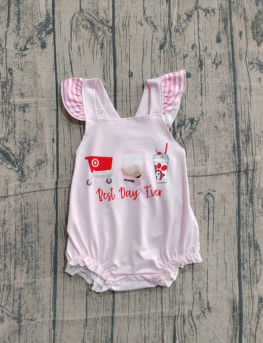 Best day ever toddle baby  romper preorder