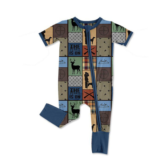 Deer duck design toddle baby boy romper preorder