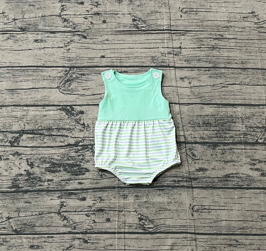 Stripes design baby boy summer romper preorder