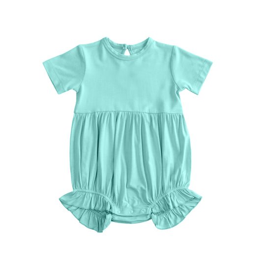 Aqua color design toddle girl baby romper preorder