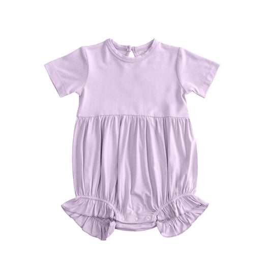 Lavender color design toddle girl baby romper preorder