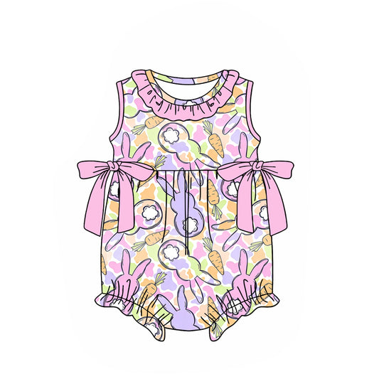 toddle girl easter bunny design romper preorder