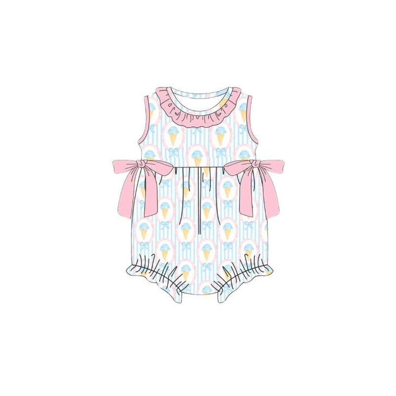 Popsicle design girls summer romper preorder