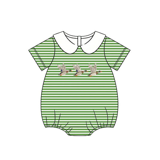 Toddle boy short sleeve mallard duck romper preorder