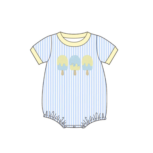 Popsible print toodle boy summer romper preorder