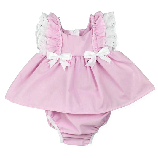 Pink color toddle girls summer romper preorder