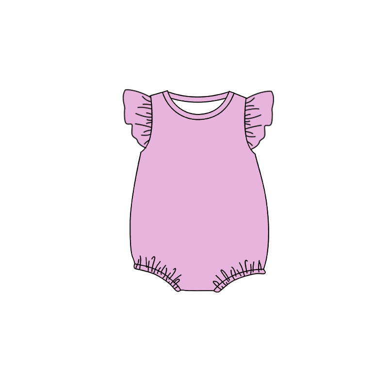 Toddle baby lavender color summer romper preorder