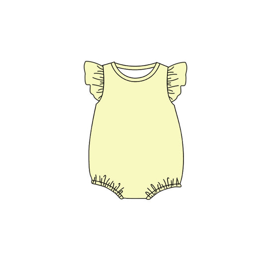 Toddle baby yellow color summer romper preorder
