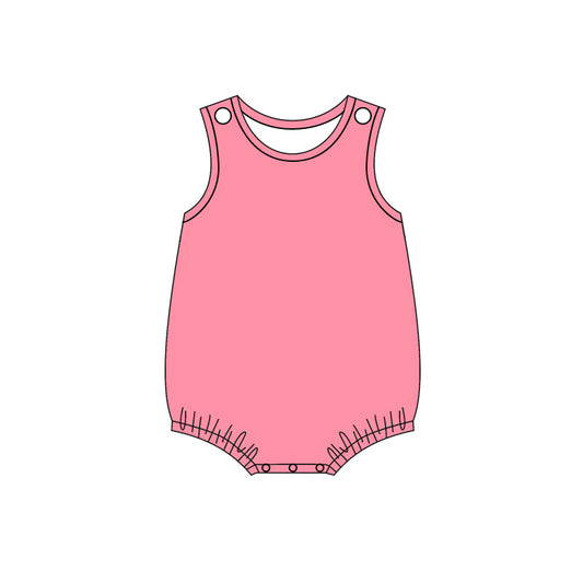 Toddle baby pink color summer romper preorder