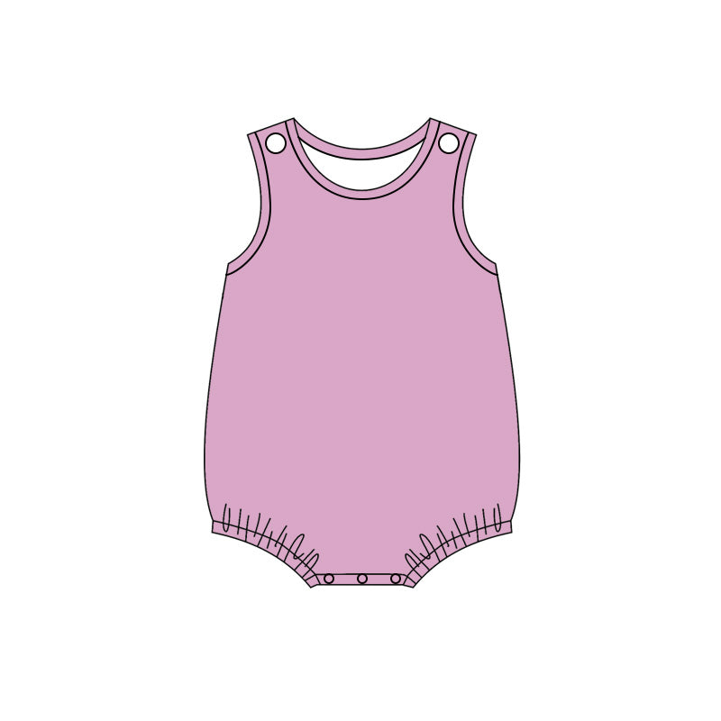 Toddle baby lavender color summer romper preorder