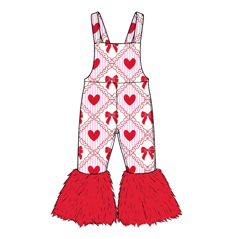 Toddle girls Valentines day jumpsuit preorder