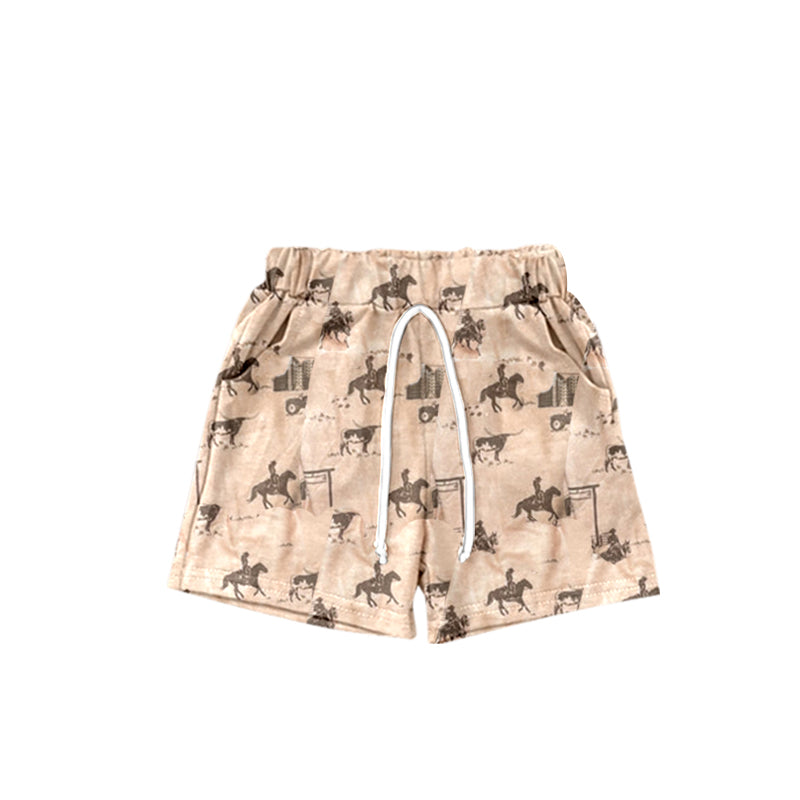 cowboy western summer shorts preorder
