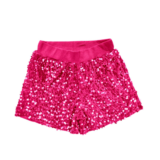 hot pink sequins shorts preorder